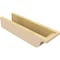 Ekena Millwork 6in. W x 4in. H x 20in. L Del Monte Woodgrain TimberThane Rafter Tail, Primed Tan RFTUR06X04X20DELRCPR - alternate 3